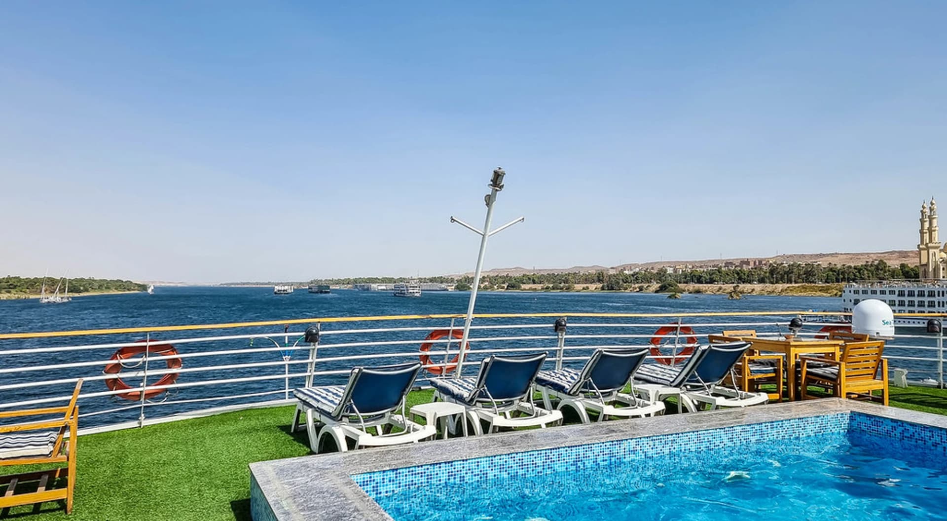 Crucero por el Nilo de 3 noches en Egipto