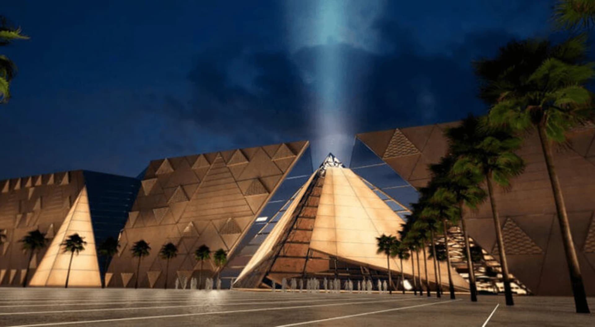 Pirámides de Guiza y Gran Museo Egipcio en un día
